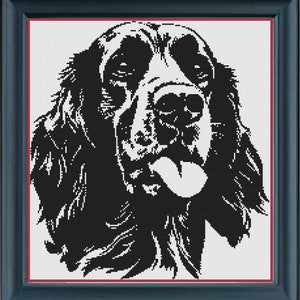 Puede incluir: Ilustración en blanco y negro de la cabeza de un perro con la lengua fuera.