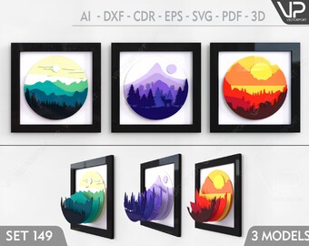 Free Free Layered Art Svg 19 SVG PNG EPS DXF File