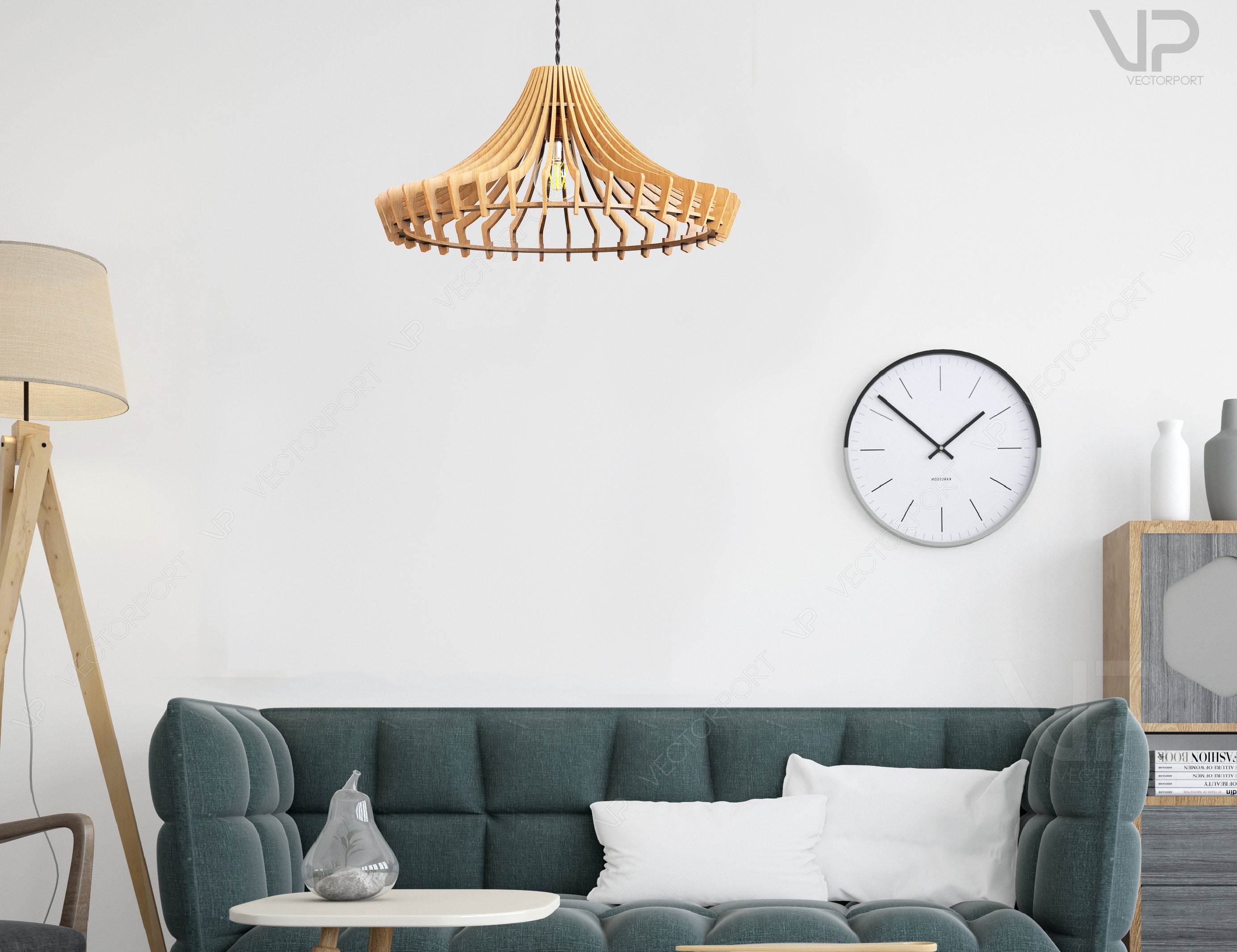 Holz Anhänger Light Chandelier Lampe Lampenschirm Laser cut | Etsy