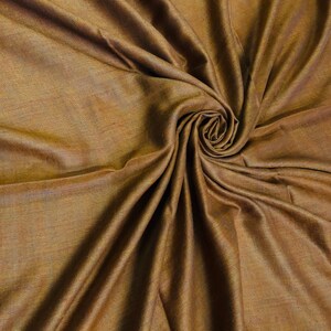 teacher gift Butterscotch and koi handwoven reversible ladakhi real cashmere pashmina shawl/wrap/100X200 cms image 8