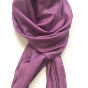Pashmina christmas dayMulberry Handwoven Real CashmerePashmina Scarf/Muffler/14X60 Inches
