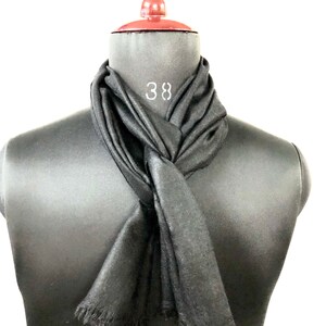 teacher gift Eiffel Tower Handmade Real Cashmere Pashmina Scarf/Muffler/14X60 Inches