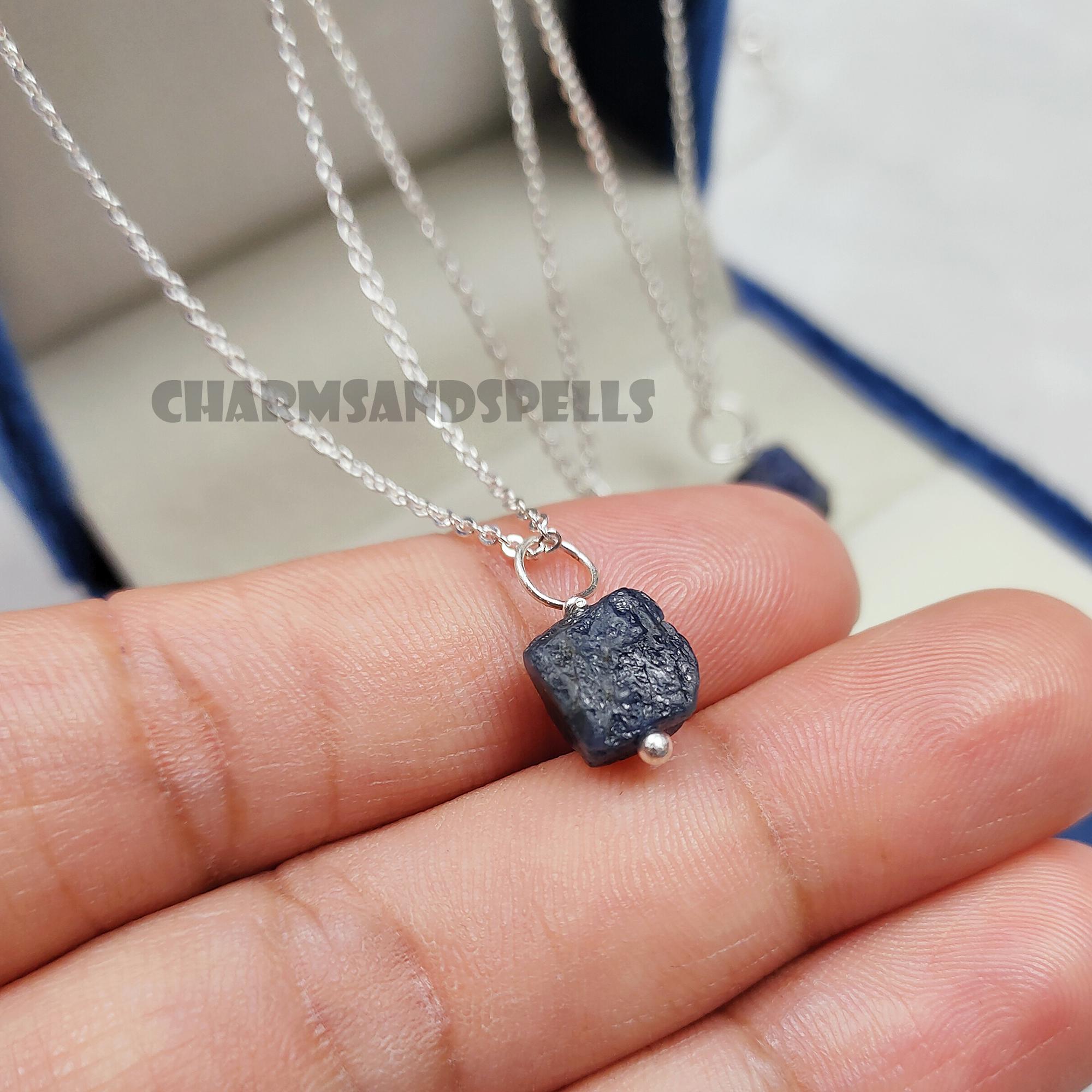 Collana Philip Jones In Argento Sterling Con Pietra Portafortuna Luglio (Rubino) In Cristallo Zircondia® - Regalo Con Sacchetto - 2