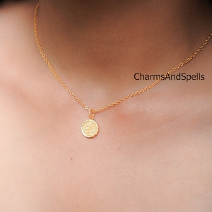 Libra Necklace, Zodiac gifts,birthday gift for her,zodiac medallion necklace, gold/silver plated necklace,astrology gift,Valentine Day Gifts