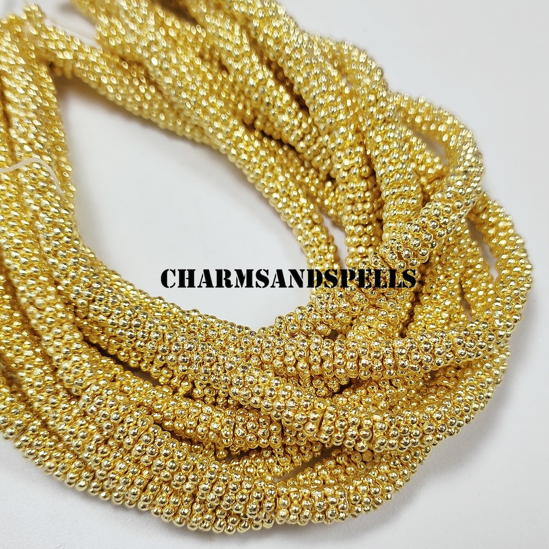 800 Pcs Alloy Daisy Flower Spacer Beads - 6mm, Gold & Silver, For Jewelry Making (Bracelets, Necklaces)