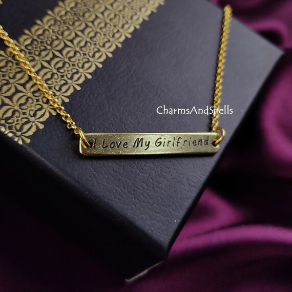 Personalized necklace for girlfriend 2025