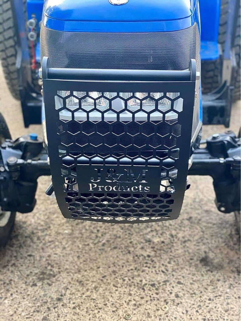 New Holland Workmaster Grill Guard with Brush Screen Etsy