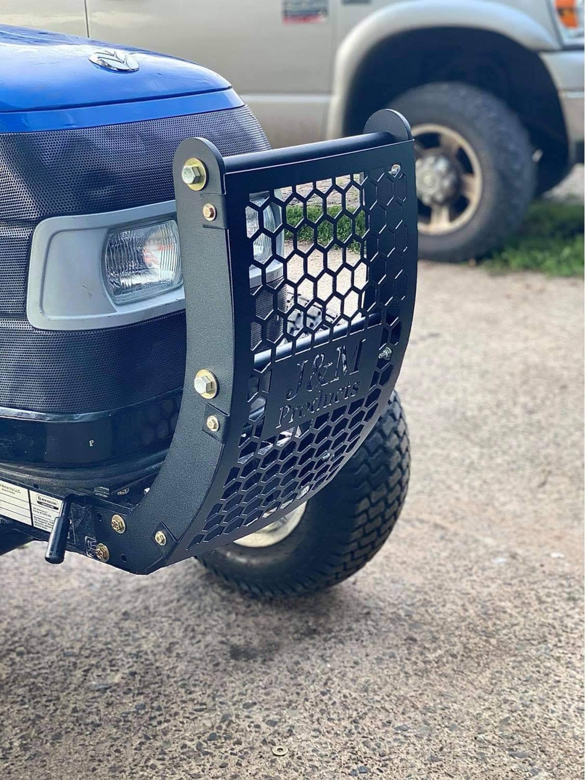 New Holland Workmaster Grill Guard con pantalla de pincel Etsy