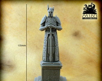 ELF HERO STATUE - 28mm 32mm Scale | Dungeons and Dragons | DnD Terrain | Fantasy | Resin | Wargaming terrain | Wargames | Mini Monsters