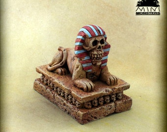 CURSED TOMB - SPHINX | 28-32mm | Wargames terrain | Tabletop scenery | Dungeons and Dragons | DnD Terrain | Fantasy | Mini Monsters
