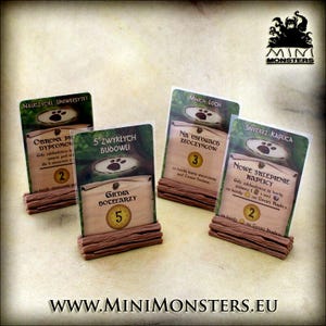 Porte-cartes Everdell | Kit de mise à niveau | Jeu de société | Jeux de société | porte-cartes | Mini-monstres