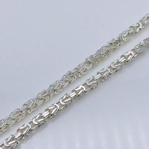 Necklaces Gold Stainless Steel Byzantine Chain Necklace Chn8504 10mm / 24 Wholesale Jewelry Website Unisex