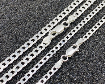 3/4 inch Sterling Silver Block Initial R Necklace Alphabet Letters High Polished 16-30 inch 2mm Curb Chain 3/4 inch Sterling Silver Block Initial R Necklace Alphabet Letters High Polished 16-30 inch 2mm Curb Chain