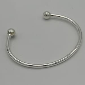 925 Sterling Silver Babies Torc Bangle | Double Torque Baby Bangle | Newborn Baby Bangle | Gift Baby Bangle