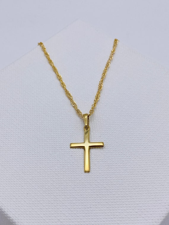 Sterling Silver DiamonFlash Crucifix Necklace - 32mm | Warren James