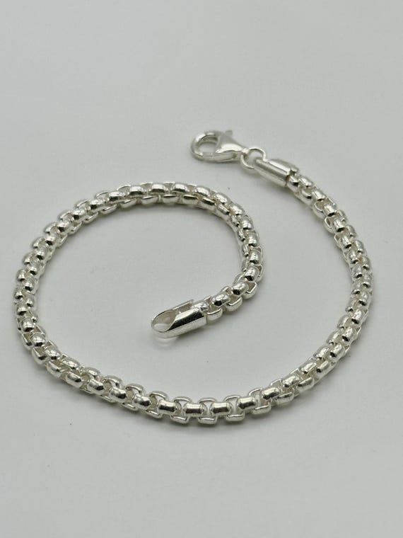 Bracelet En Argent 925 - Pour Gravure - Neuf Avec Boîte - Cadeau Idéal