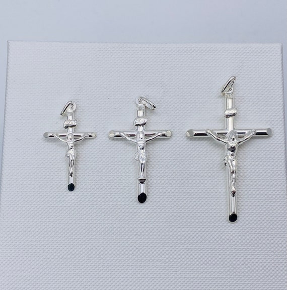 Small Sterling Silver Cross, Pendant Only Small Sterling Silver Cross, Pendant Only