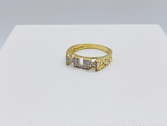 375 cz gold ring discount