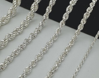 ヴィンテージロープブレスレット：925スターリングシルバー