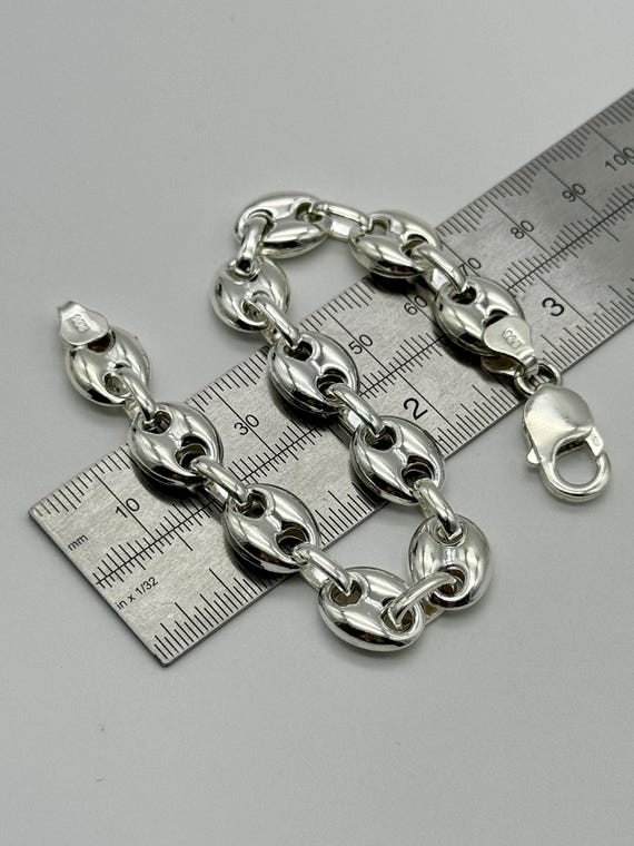 Bracelet Gourmette Femme Argent 925 Torsadé - Neuf Avec étiquettes + Pochette Cadeau