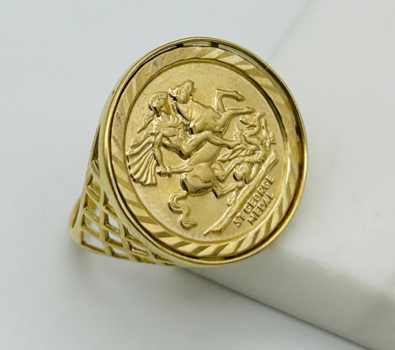 Update more than 231 gold half sovereign earrings best
