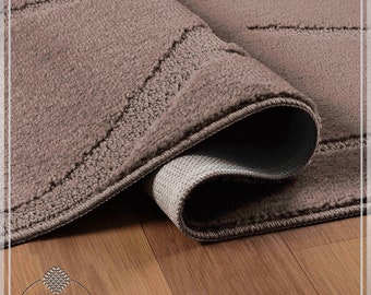Romany Gypsy Caravan Rug Set - 4pc Soft Touch, No-Shed, Machine Washable Mats