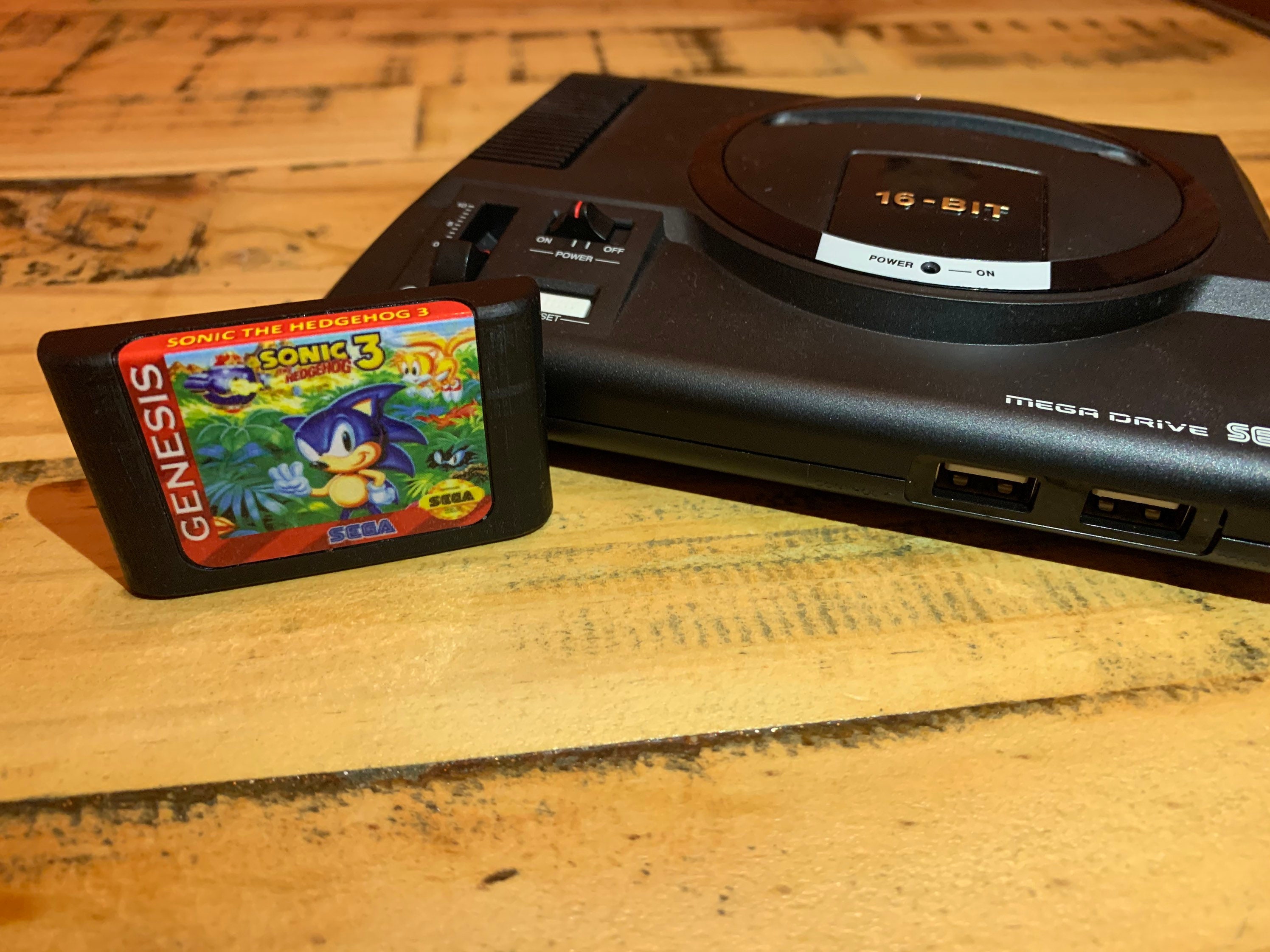 SEGA Genesis Mini Replica Cartridge with USA Artwork Etsy