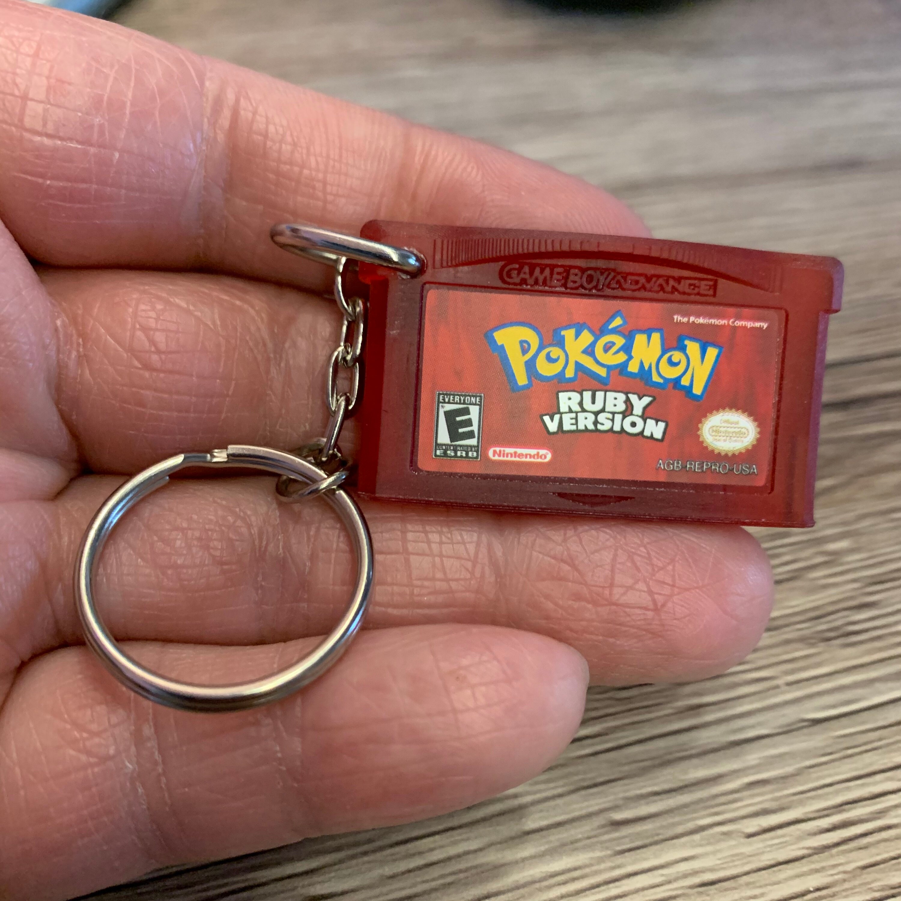 Gameboy Advance Cartridge Keychain / Keyring. Retro Cartridge Etsy Canada