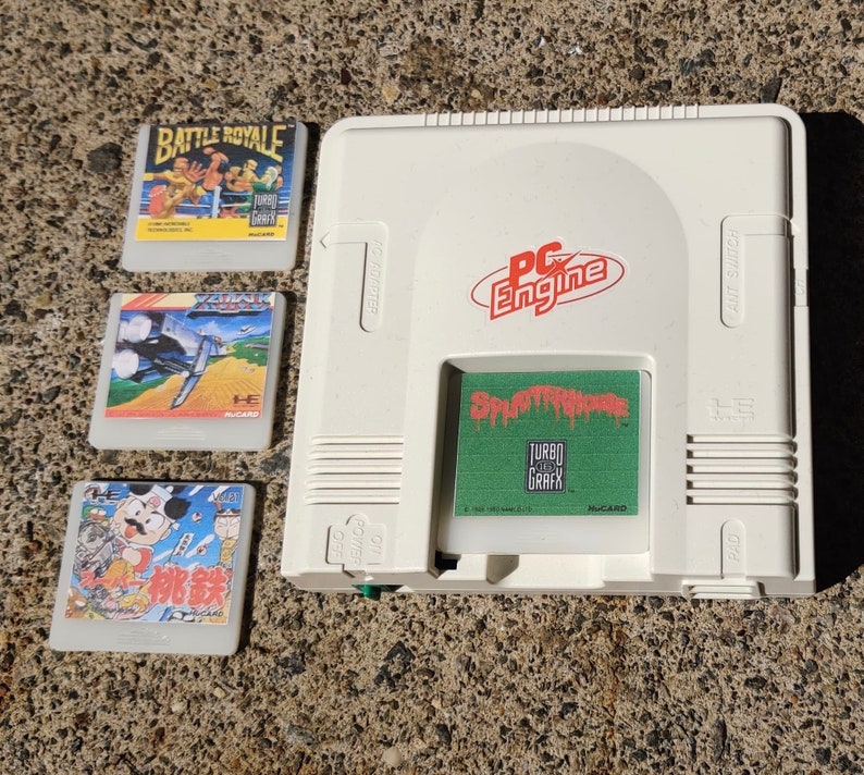 PC Engine CoreGrafx Mini 12 Hucard Cartridge Toys & Games Games