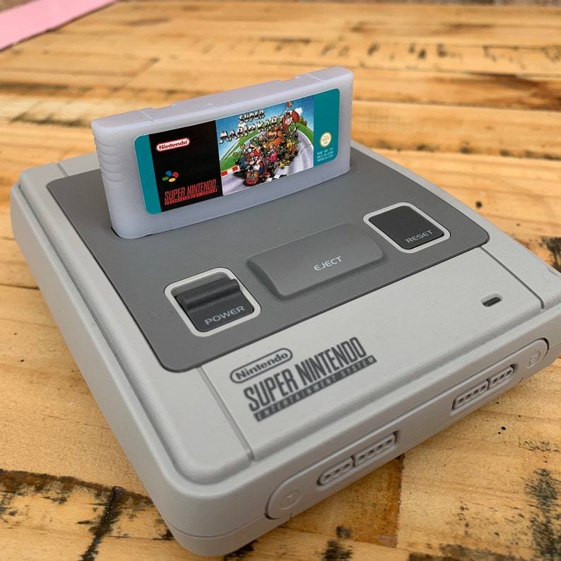 SNES Classic Mini Retroflag Cartridge Sticker Replica PAL Designs