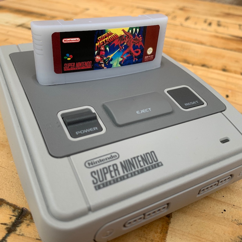 SNES Classic Mini Retroflag Cartridge Sticker Replica PAL Designs