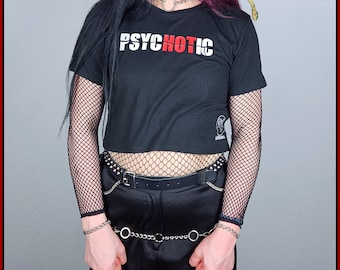 PSYCHOTIC (crop shirt)