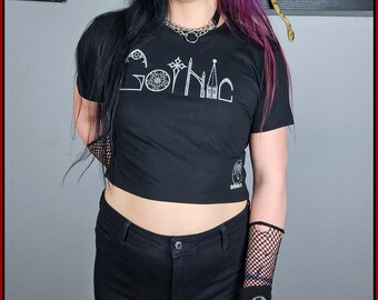 GOTHIC (crop shirt)