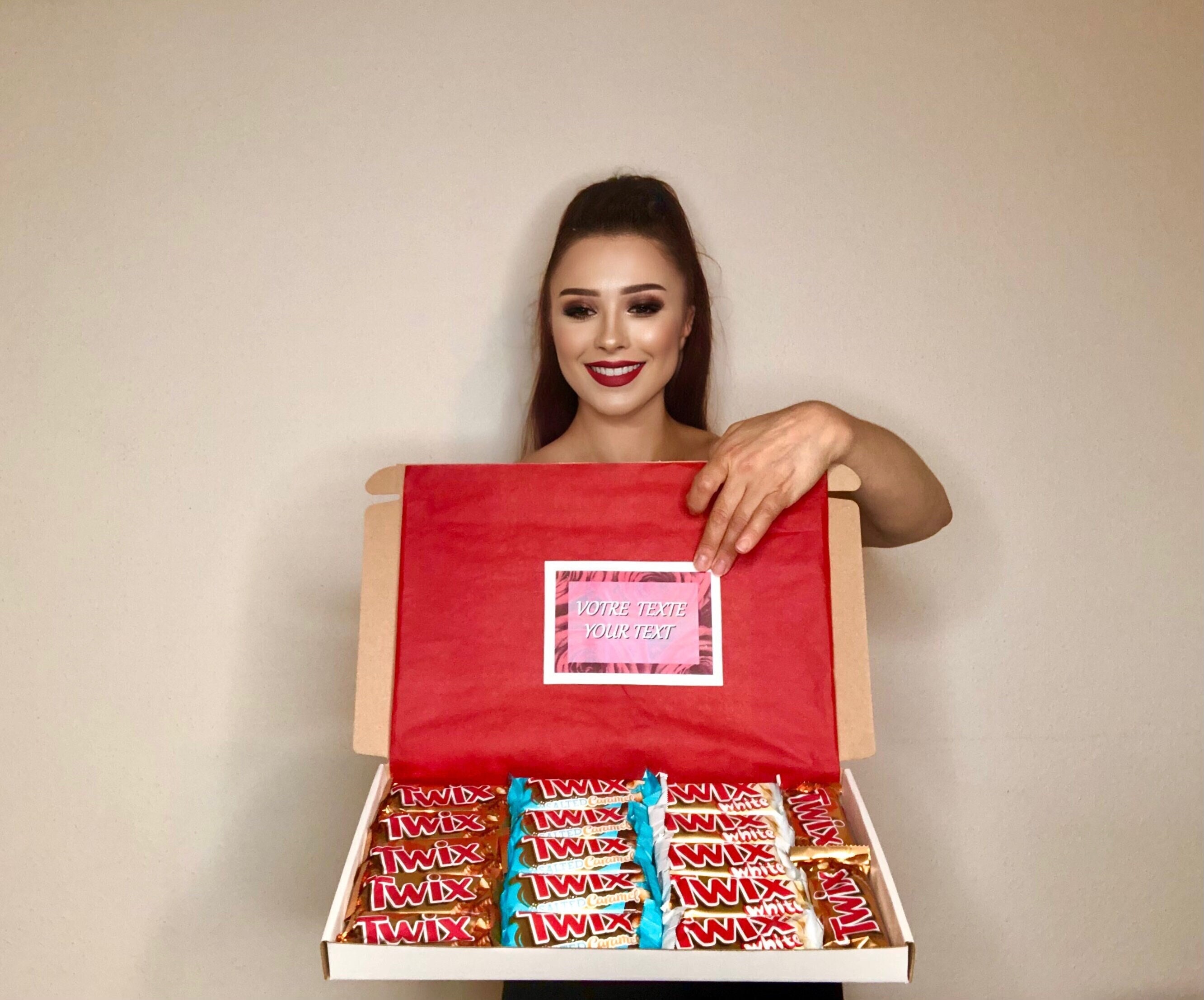 Chocolats Mix Twix Cadeau Personnalisé