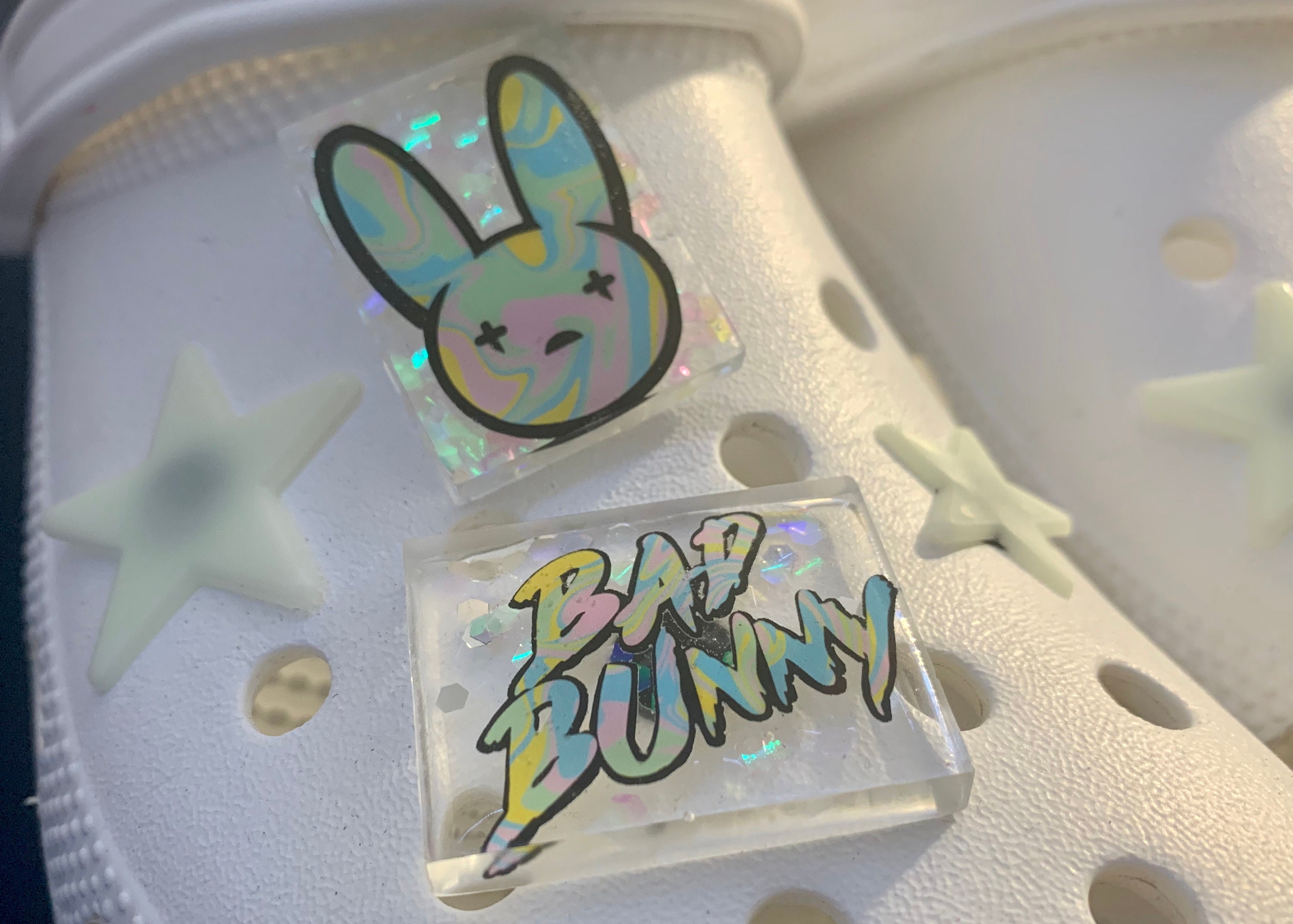 Bad bunny jibbitz for sale Clearance