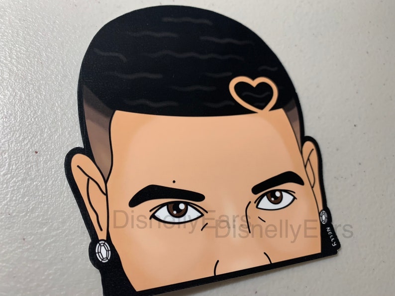 Drake Car Decal Peeker Sticker Etsy