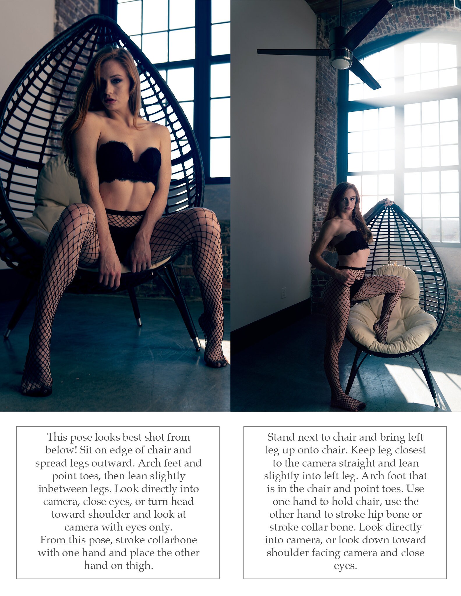 Boudoir Posing guide Etsy