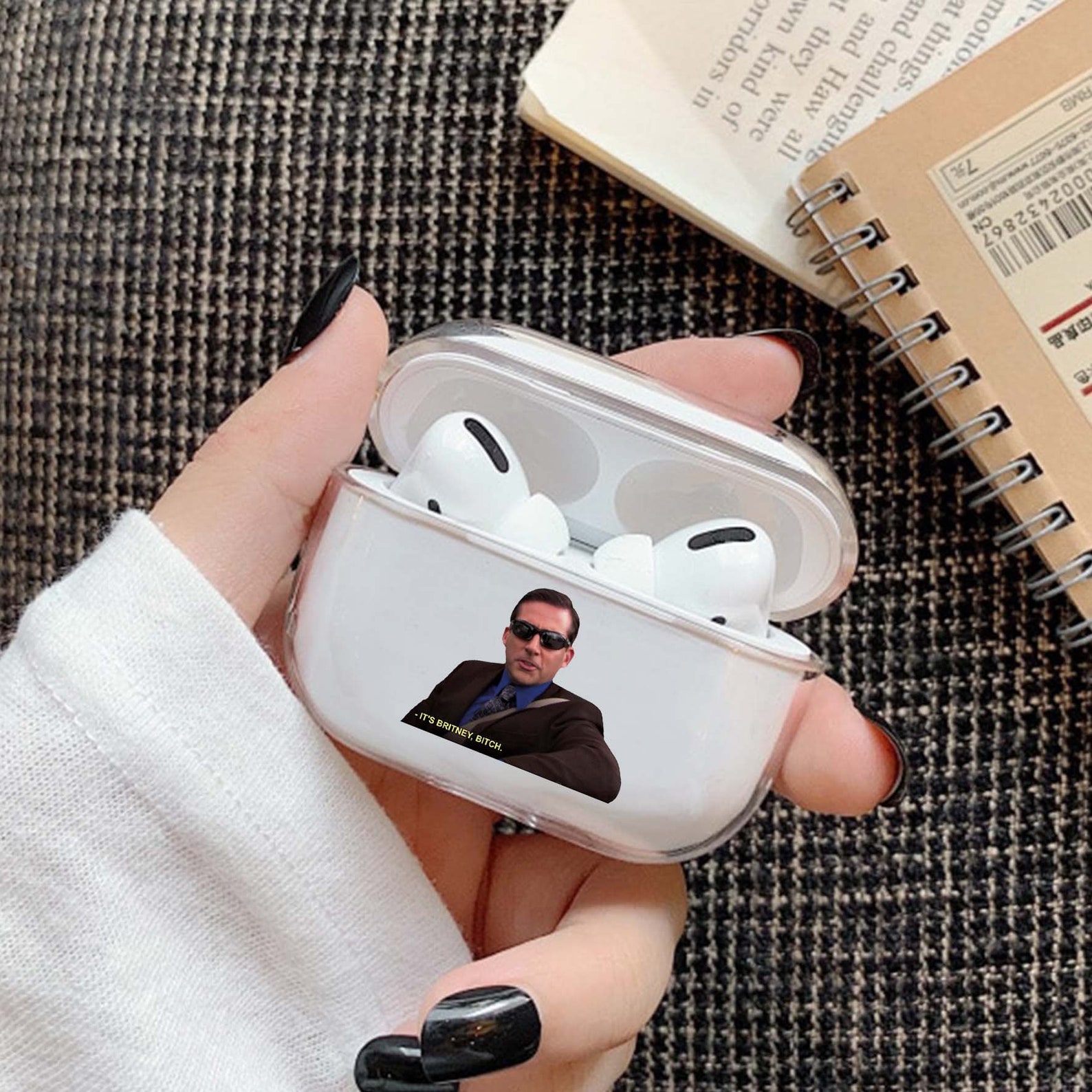AirPods case AirPod cover clear holder Apple AirPods case Etsy