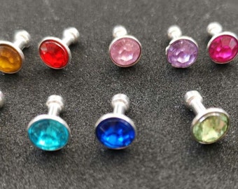 2 x Gem Dust Plug: 3.5mm Phone Jack Charm