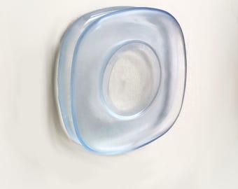 Nano Stick Gel Pad holder clear square reusable
