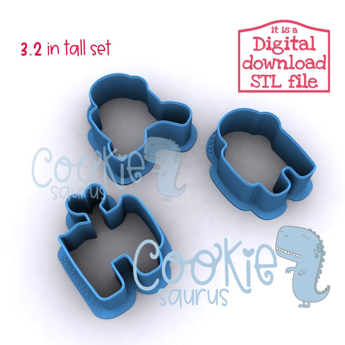Crewmates Cookie Cutter STL File 3.2 in Tall Cookie Cutter Etsy UK