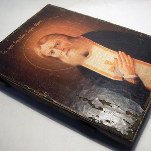 Saint Reverend Seraphim of Sarov Wonderworker, Orthodox handmade icon, a gift to the believer.