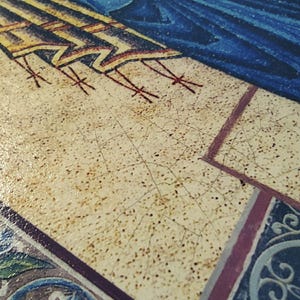 Oranta, Unbreakable Wall, Icon of the Mother of God, handmade copy of an ancient Orthodox icon image 3