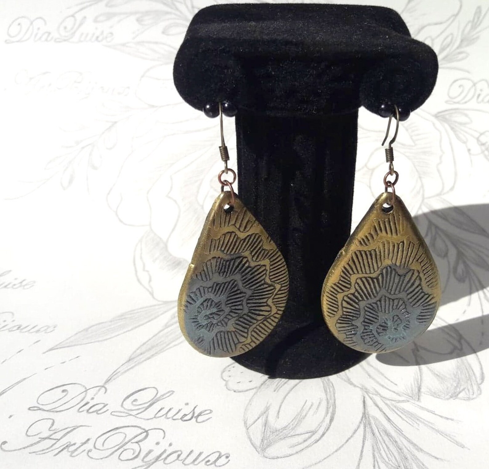 Polymer Paste Earrings Etsy