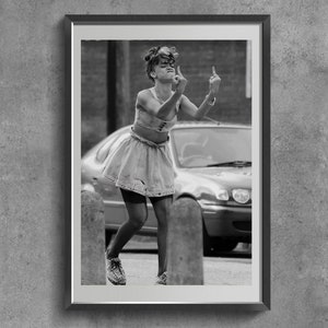 Impressão artística de mulheres fortes retrô, presente de palavrões, pôster vintage em preto e branco