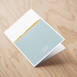 Condoleancekaart, rouwkaart, medelevenkaart "Ufer" - voor een beetje kleur en hoop in de grijze dagen van rouw.
