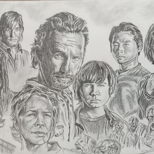 Illustration of the television series The Walking Dead