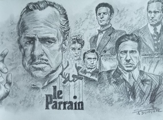 The Godfather Part II  Al Pacino as the Godfather Michael Corleone in  Hamster BPs Movies Televison and Pulp Art Comic Art Gallery Room
