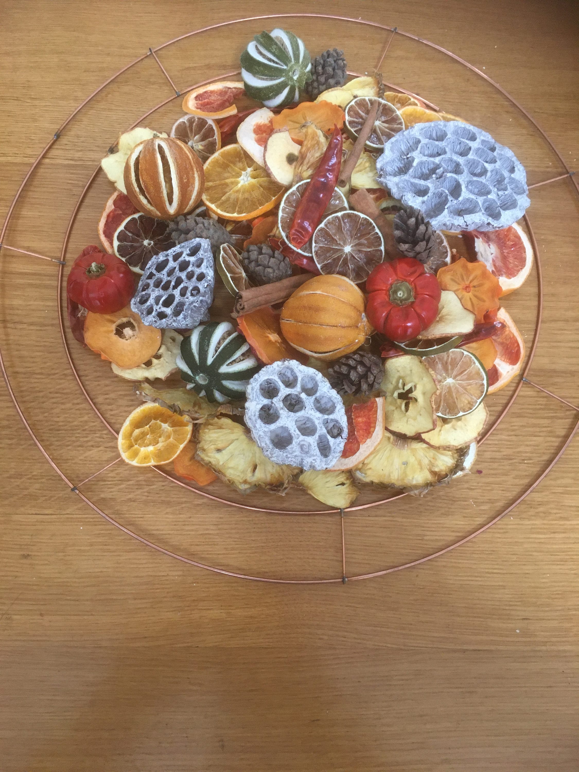 Christmas wreath kit, 300gm dried fruit, celebration Etsy Nederland