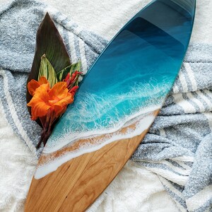 24 Hardwood Surfboards Cherry, Dark Turq